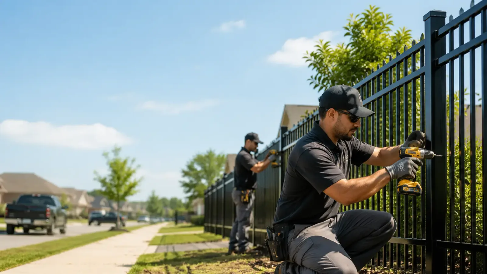 Metal Fence Installation in Hurst, IL